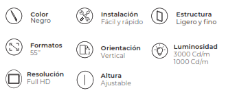 escaparate interactivo características